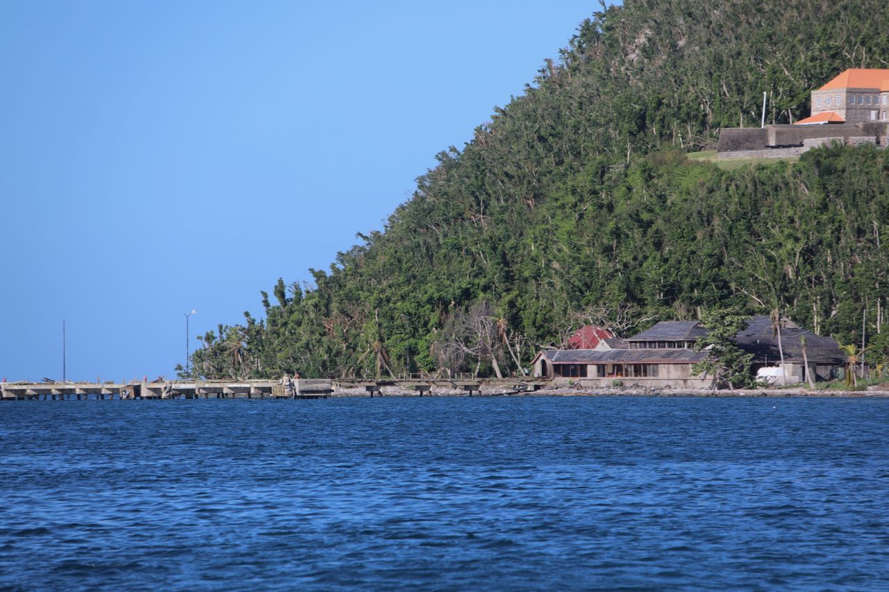 The dock for the cruising ships